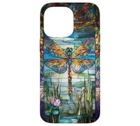 Dragonfly Pond Art Nature Lovers Gardening Theme Case for iPhone 14 Pro Max