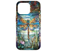 Dragonfly Pond Art Nature Lovers Gardening Theme Case for iPhone 16 Pro