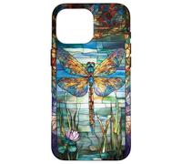 Dragonfly Pond Art Nature Lovers Gardening Theme Case for iPhone 16 Pro Max