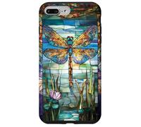Dragonfly Pond Art Nature Lovers Gardening Theme Case for iPhone 7 Plus/8 Plus