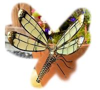 Dragonfly Pot Hanger Glow In The Dark Glass Flowerpot Planter Ornament Decor Art