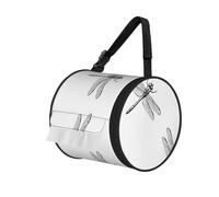 Dragonfly Print Generic Portable Toilet Paper Holder,Foldable Roll Storage Bag With Adjustable Strap For Wall, Car, Camping, Tent