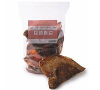 Dragonfly Products | 100% Air-Dried Natural Beef Moon Bone | Grain and Gluten Free | Healthy, High Protein Chews for Dental Health | For Dogs and Puppies over 12 weeks (500g)