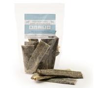Dragonfly Products, Fish Skin Thins 100% Natural Whitefish, Low in Fat Packed with Essential Omega-3 and Omega-6 fatty acids, Suitable for puppies 8 weeks+. 150g