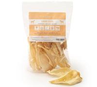 Dragonfly Products Lamb Ears for Dogs & Puppies, Air-Dried Dental Chew | single ingredient, 82% protein, hypoallergenic, grain & gluten free, cleans teeth, rawhide free, 300g, from 8 weeks