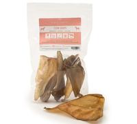 Dragonfly Products, Natural Cow Ears for Dogs, Long Lasting Low Fat Chew Treats, Grain Free and Gluten Free, Air Dried in the EU (25pcs)