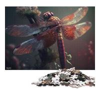 Dragonfly Puzzles for Adults & Teenagers Puzzles for Adults & Teenager Fun Puzzles Games 500pcs (52x38cm)