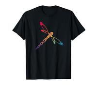 Dragonfly Sassenach Gaelic Rainbow Tribal design t-shirt T-Shirt