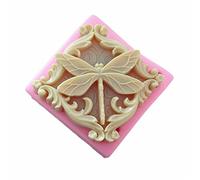 Dragonfly Soap Mold - MoldFun Dragonfly Silicone Mold for Handmade Soaps, Lotion Bars, Bath Bombs, Wax, Crayon, Polymer Clay, Plaster of Paris