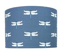 Dragonfly Sophie Allport Drum Lampshade (20 cm Diameter x 18 cm High Table/Standard Lamp)
