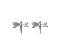 Dragonfly Stud Earrings Gold Sliver Dragonfly Earrings Small Cute Dragonflies Earring for Women Bride Jewelry, Copper, No Gemstone