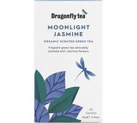 Dragonfly Organic Moonlight Jasmine Green Tea Sachets, 40g (Pack of 20)