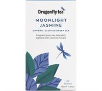 Dragonfly Organic Moonlight Jasmine Green Tea Sachets, 40g (Pack of 20)