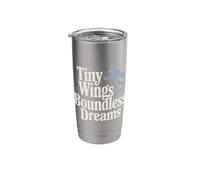 Dragonfly Tiny Wings Boundless Dreams Stainless Steel Insulated Tumbler
