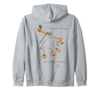 Dragonfly with Famous Quote Ancient Chinese Legend Lao Tzu Zip Hoodie