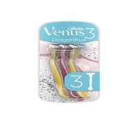 Dragonfruit 3-Blade Disposable Razor for Women, Secure Grip, Lubricating Strip, Flexible Design, 1 Count