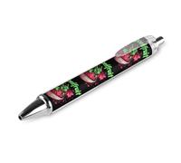 Dragonfruit Funny Dragon Fruit Retractable Ballpoint Pen Black Ink Ball Point Pen Work Pens 1 PCS