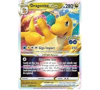 Dragonite VSTAR SWSH236 Pokemon Promo Card (SWSH Promo Series) + 1x TitanCards® Toploader