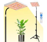 DragonLight Upgraded LED Grow Lights with Stand, Full Spectrum Grow Lamp Dimmable with Remote Control for Greenhouse and Indoor Plant Veg and Flower Growing