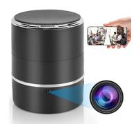 Dragonranee Spy Hidden WiFi Camera Bluetooth Speaker with 240° Viewing Angle, 4K Wireless Nanny Cam, APP Control Live, Remote Motion Detection, Small Camera for Home Security