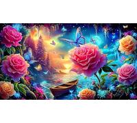 dragons 1000 Piece Jigsaw Puzzles for Adults Educational Games Jigsaw Puzzle Home Decoration for Family Decorations 38x52cm/1000pcs