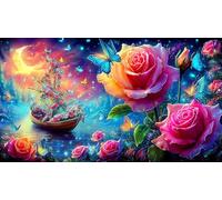 dragons 1000 Pieces Jigsaw Puzzles for Adults Educational Games Jigsaw Puzzle Home Decors for The Whole for Women, Gifts for Men 75x50cm/1000pcs