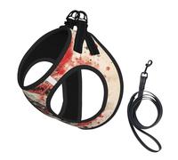 Dragon'S Anger Dog Harness - Breathable, Reflective, And Adjustable Pet Vest, Suitable For Small Cats And Dogs