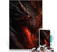 Dragons artwork1000 Piece Jigsaws for Adults Challenging To Complete But Fun And Humorous Parent-child interaction 38x26cm