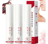 Dragons Blood Lip Rejuvenation Bubble Mask, Dragons Blood Lip Exfoliator Scrub and Moisturizer,Gentle Cleansing Exfoliating,Repair Lip Lines, Hydrate & Plump Dry (3Pcs)