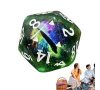 Dragon'S Dice of Eye: Dice On 20 Sides, Colorful Polyhedron Dice | for Role Playing Games, Collection for Board Games, Interactive Accessories Table Games