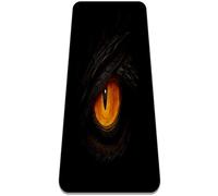 Dragon's Eye Yoga Mat Thick Workout Exercise Mat, Non Slip Pilates Fitness Mats, Eco Friendly, Anti-Tear 1/4" Thick Yoga Mats for Home Workout