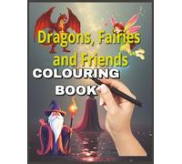 Dragons, Fairies & Friends Jumbo Colouring Book