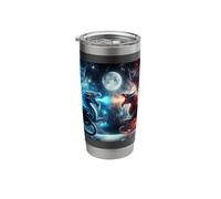 Dragons Fighting Stainless Steel Insulated Tumbler