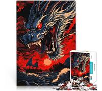 Dragon's Fury1000 Piece Jigsaws for teenagers Decompressing Intellectual Educational Toy Unique Home Decor and Gifts 38x26cm