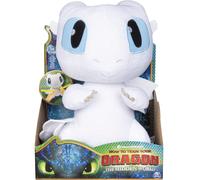 Dragons Lightfury Squeeze & Growl Plush with Sounds