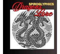 Dragons Lore Spiroglyphics: Mystery Creatures One Color Coloring Book for Adults