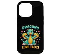 Dragons Love Tacos Costume Mexican Taco Dragon Kids Mexico Case for iPhone 13 Pro