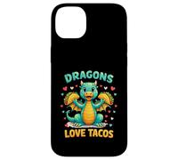 Dragons Love Tacos Costume Mexican Taco Dragon Kids Mexico Case for iPhone 14 Plus