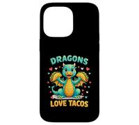 Dragons Love Tacos Costume Mexican Taco Dragon Kids Mexico Case for iPhone 14 Pro Max