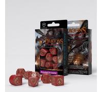 Dragons Modern - Dice Set: Ruby