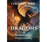 Dragons of Shadow & Light: Dragon Odyssey: Dragon Odyssey: Bring the Odyssey to Life--One Dragon at a Time. 50 Majestic Landscape Illustrations of ... (Myst & Magic: The Dragons of Shadow & Light)
