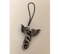 Dragons R208 English Pewter Emblem on a Mobile Phone Charm
