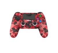 DragonShock Mizar Wireless Bluetooth Controller for PS4, PC and Mobile, Red Camo