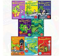 Dragonsitter series Josh Lacey Collection 8 Books Set (Trick or Treat?, The Dragonsitter's Party, The Dragonsitter, The Dragonsitter Detective, Island, Castle, Take Off, to the Rescue)