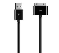 DragonTrading 5 Pack of Black 30-Pin USB Data Sync Charging Cable Charger Lead 1 Metre Extra Long Charger Cable