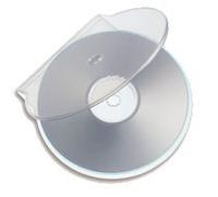 DragonTrading 5 x CD Clear Clam Shell Storage Cases for 1 Disc - C-Shell