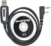 DragonTrading Cable For Baofeng Programming for Two Way ham Portable radios: UV-5R, 5RA, 5R Plus, 5RE, UV-82, bf F8HP, UV3R Plus, BF-888S, 5R EX, 5RX3, GA-2S, BF-F8+, H777 UV82HP