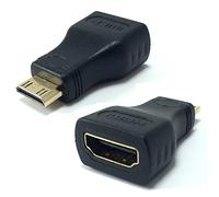 DragonTrading® Mini HDMI (Type C) to Standard Female HDMI (Type A) Adapter Converter for Connecting Lenovo ThinkPad Tablet 2 to TV, HDTV, LCD, Plasma, Monitor with HDMI Port