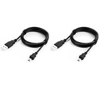 DragonTrading Replacement Canon EOS D Series Camera USB Data Transfer And Charging Cable Compatible with Canon EOS D Series Digital SLR Camera's (Pack of 2)