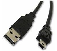 DragonTrading Replacement Mini USB Data Transfer Cable Compatible with Panasonic Camcorders - USB A to Mini USB 5 Pin Lead for HDC, HC & SDR Series - Sync, Transfer & Firmware Updates
